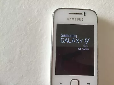 £19.90 • Buy Samsung Galaxy  Y  Young GT-S5360 - White (Unlocked)