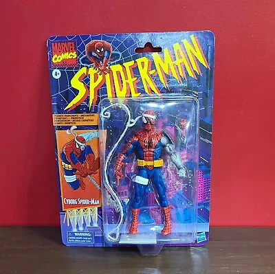 Marvel Legends Retro Carded Cyborg SPIDER-MAN • $40