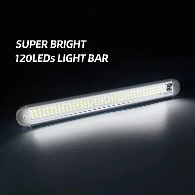 LED Under Cabinet Light Strip Kitchen Cupboard Lamp Kitchen ON/OFF Switch 12V • £5.90