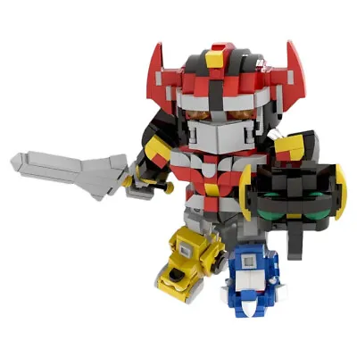 BuildMoc Mech Warrior Color Robot Model 483 Pieces From TV Series Toys • $34.90