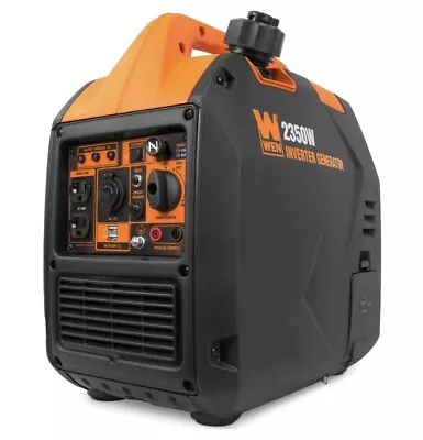 WEN 56235i Super Quiet 2350-Watt Portable Inverter Generator With Fuel Shut Off • $300