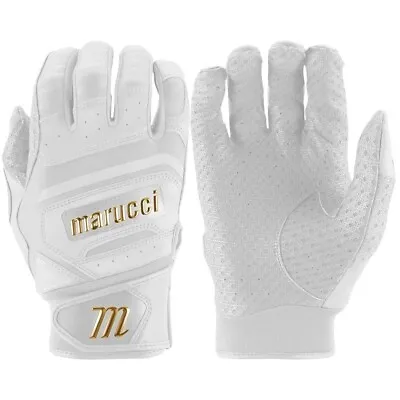 Marucci Reserve Batting Gloves Mbgptrsv2 Adult Small White New Nwt  Pittards • $23.99