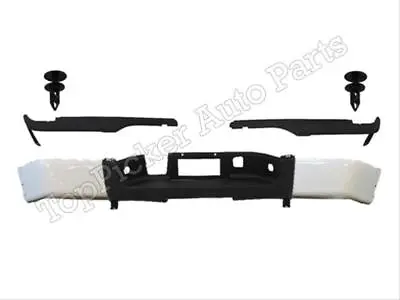 For 2007-2013 Silverado 1500 Rear Bumper End Painted White Pads W/O Hole 7P • $302.72