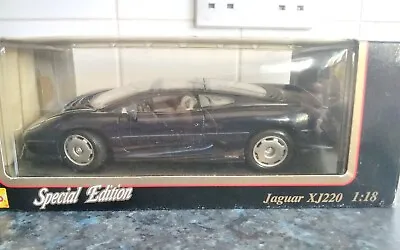 Maisto 1992 Jaguar XJ220 Special Ed 1:18 Scale Diecast W Plastic Parts • £27.50