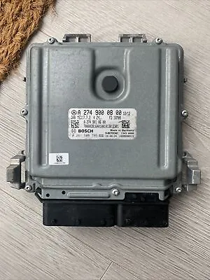 MERCEDES-BENZ C W205 Engine Control Unit ECU A2749000800 0261S08785 • £99.99