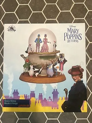 Disney Store Mary Poppins Returns Snow Globe Limited Edition Figurine • $159.99