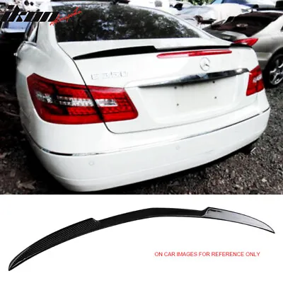 Fits 10-17 Benz E Class W207 C207 2-Door V Style Trunk Spoiler Carbon Fiber CF • $122.99