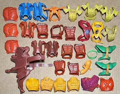 Lot Of Vintage MOTU He-Man Masters Of The Universe Action Figure Armor Parts • $150