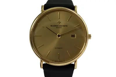 Vacheron Constantin Vintage 18k Yellow Gold 48002/1 Automatic Date  C. 1990’s • $5890