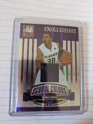 2008 Donruss Elite Extra Edition Michael Beasley Jersey Patch /100 • $14.99