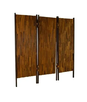 Percival Lafer Mid Century Brazilian Rosewood And Leather Room Divider • $3395