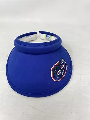 Vintage Florida Gators Blue Visor Hat Cap Girl By The Game NCAA Golf Tennis • $18.69