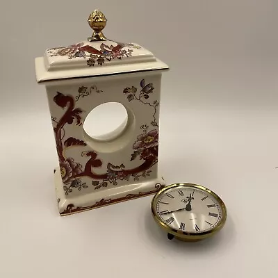 Mason's Ironstone  Mandalay Red Quartz Clock - Read Description (Lot G) • £25