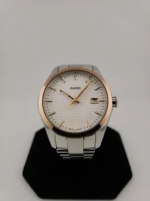 Rado Men’s Hyperchrome Silver Dial Swiss Quartz Watch – R32184123 • $279.99