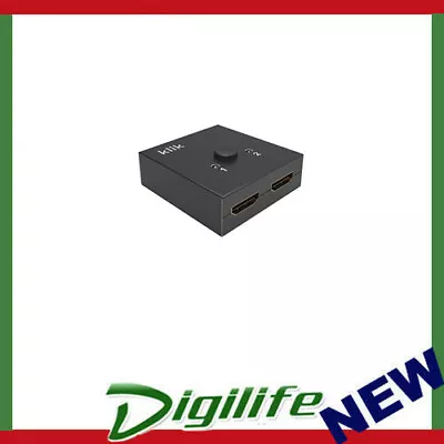 Klik 2 Port HDMI KVM Bi-Directional Switch KHDBS2 • $39
