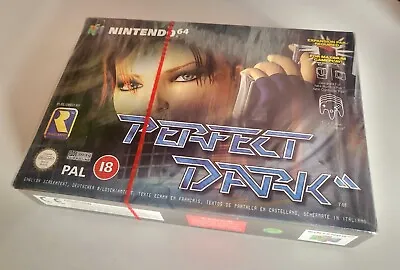 N64 Game Perfect Dark - PAL Version - Brand New Sealed - Mint Condition  • £400