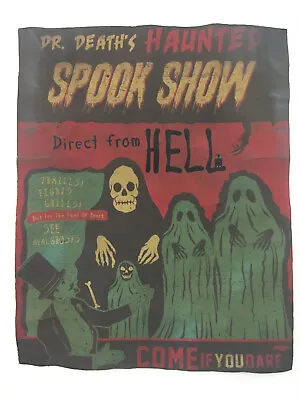 Spook Show Poster Print Haunted House Ghosts Monsters Halloween Vintage • $21.99