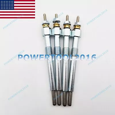 New 4 Pcs 1G852-65512 1G852-65510 Glow Plug 1G911-65510 For Kubota Engine V2403 • $105