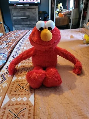 Sesame Street Plush Big Hugs Me Elmo 2012  22  A4256 Hasbro Talks Sings Tested • $14.95