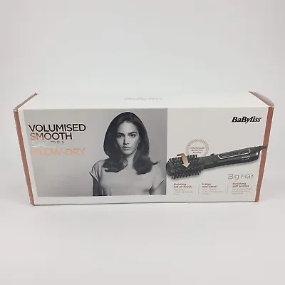 BaByliss Big Hair Rotating Volumised Salon BlowDry Hot Air Brush 2885U 50mm • £44.99