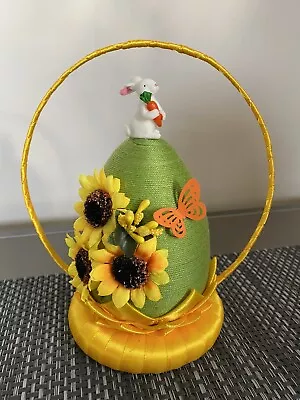 Handmade Easter Egg Basket Table Decoration Spring Party Gift Mother’s Day • £13.99