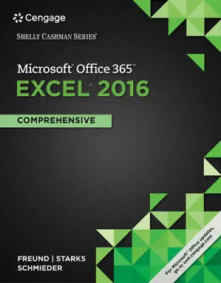 $25.17 • Buy Shelly Cashman Series Microsoft Office 365 & Excel 2016: Comprehensive, L - GOOD
