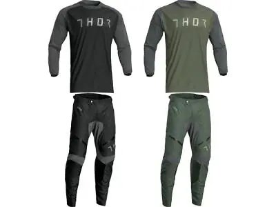 Thor MX Terrain Jersey & Pant Combo Set ITB MX ATV Offroad Riding Gear Pockets • $199.90