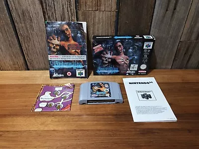 N64 'Shadow Man' Nintendo 64 Game PAL | CIB Complete | Boxed With Manual & Map • $55