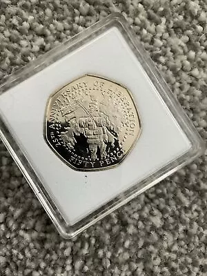 Falklands Proof 50p 25th Anniversary Of Liberation • £30