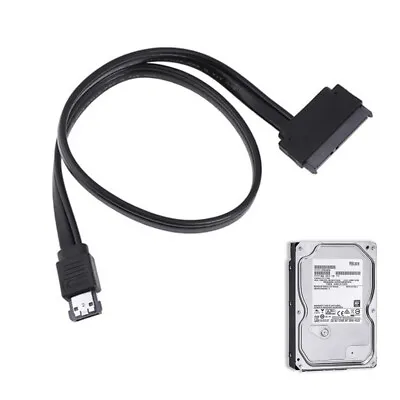 2.5  3.5  HDD Hard Disk Drive SATA 22Pin To USB Combo DUAL Power ESATA Ca*$1 • $10.40