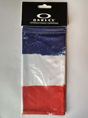 Oakley FRANCE FLAG Sunglass Microfiber Microbag Storage Bag Pouch • $15