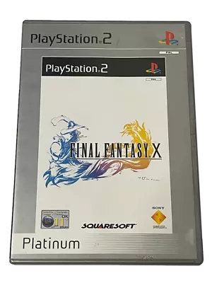 Final Fantasy X PS2 (Platinum) PAL *Complete* • $11.90