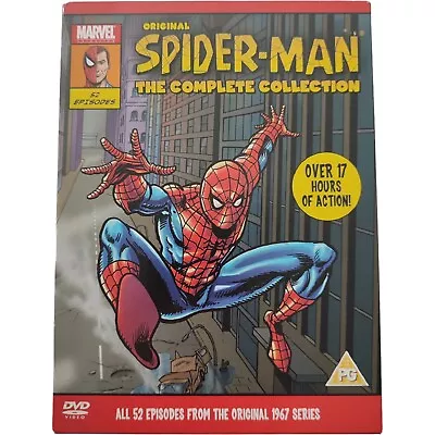 Spider-Man 1967 The Complete DVD Box Set Collection Series Season 1 2 3 Marvel • £65