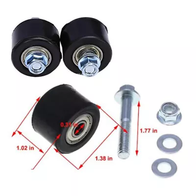 1pc Motorcycle Chain Tensioner Roller Chain Roller Guide For YFZ ~hg • £5.98