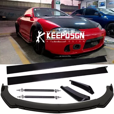 For Mitsubishi Eclipse Spyder Coupe Side Skirts Rear & Front Bumper Lip Splitter • $176.75