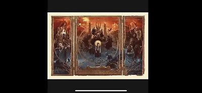 The Lord Of The Rings Triptych Gabz Bottleneck Gallery #x/2400 Mondo • $149.08
