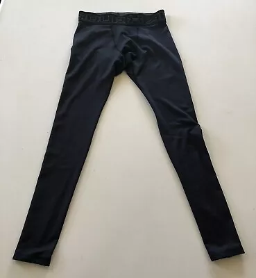 Men's Under Armour UA Sz S ColdGear Black Compression Leggings Pants Cold Gear • $14