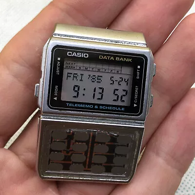 Casio DBC-610 Databank Vintage Calculator Japan Watch • $45