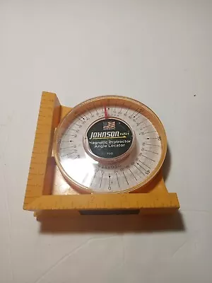 !!! BARGAIN!!!  Johnson Level Magnetic Angle Locator  Protractor Model 700  • $5