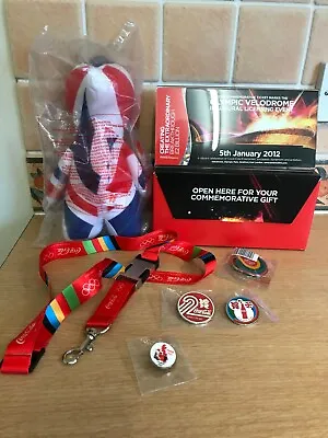 London Olympics 2012 Memorabilia -Boxed Commemorative Ticket Mascot Coca Cola • £30