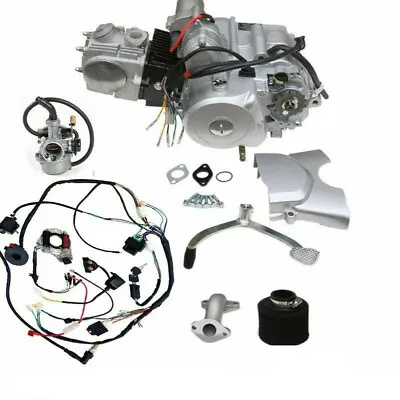 125cc Engine Motor 3+1 Reverse 4 Stroke ATC110 70 TRX90 4Wheeler ATV Quad GoKart • $418.87