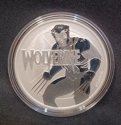 2021 Marvel Wolverine 1 Oz Silver Fine 9999 Coin Tuvalu • $89.85