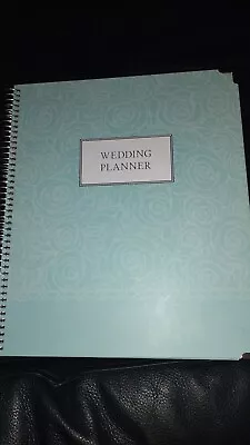 Wedding Planner Book With 10 Tabbed OrganizerBusiness Card Brochure Holder  • £9.73