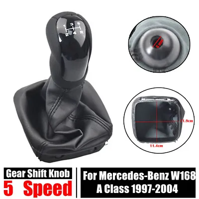 5 Speed Manual Gear Shift Knob For Mercedes-Benz W168 A Class 1997-2004 • $14.99