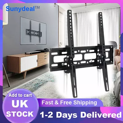 TV Wall Bracket Mount For 26 32 37 40 42 50 55 60 Upto 62  Inch Plasma LCD LED • £8.95