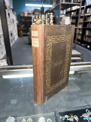 Vathek An Arabian Tale 1893 William Beckford Herbert Nye Etching #148 REBOUND 🔥 • $164.98
