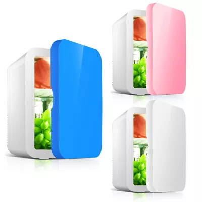 8L Mini Refrigerator Portable Freezer Warmer Cooler For Car Bedroom Home Travel • £33.69