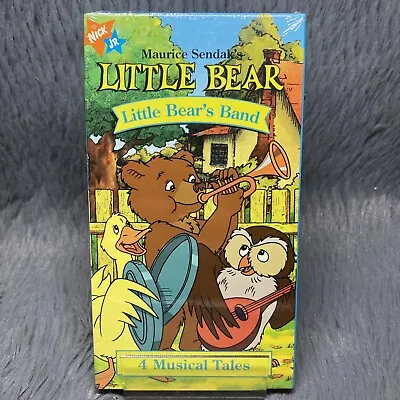 Maurice Sendak’s Little Bear - Little Bear’s Band VHS 2000 Tape Nick Jr. Cartoon • $29.99