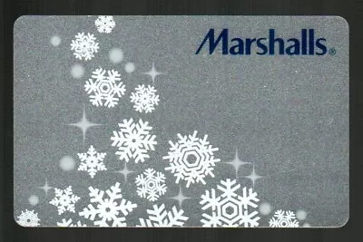 MARSHALLS Snowflakes ( 2009 ) Foil Gift Card ( $0 ) • $2.50