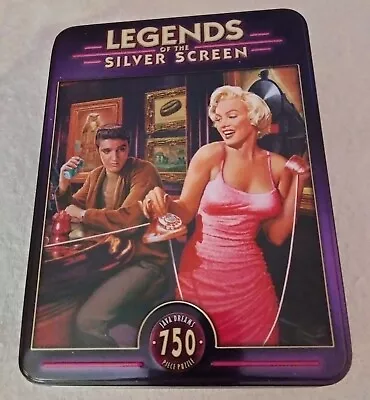 Legends Silver Screen Java Dreams 750 Piece Puzzle Elvis Marilyn Monroe New • $7.90